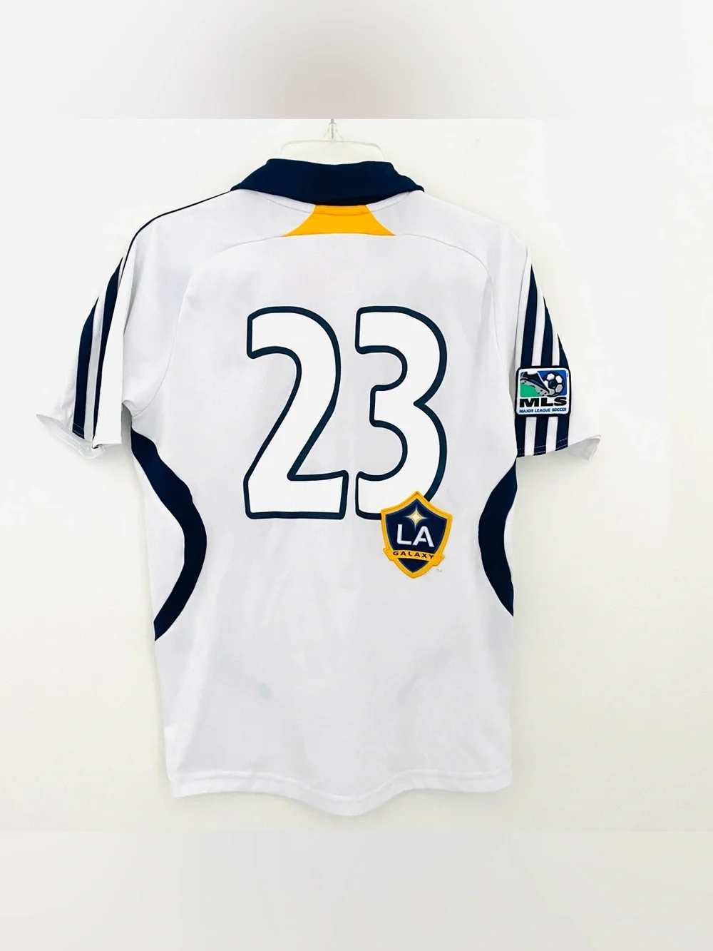 ⚽️Adidas BOYS “L.A Galaxy”  “23” Soccer Jersey set SZ L